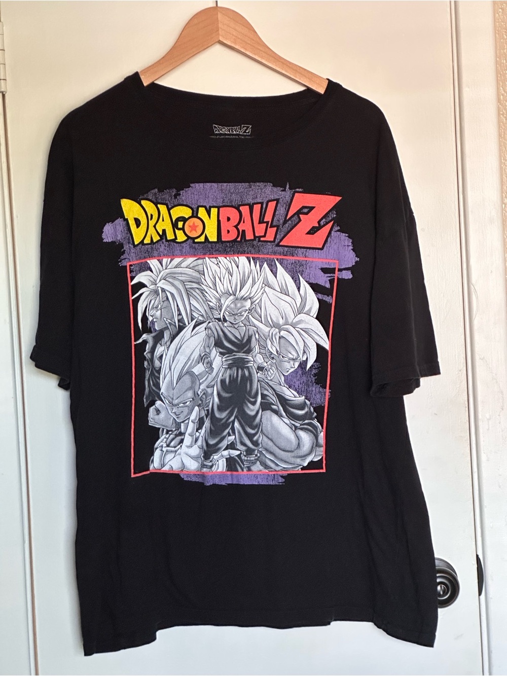 Dragon Ball Z Black Graphic Short Sleeve Tee 2XL